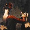 Image 2 : Fabian Perez, "Tablado Flamenco" Hand Textured Limited Edition Giclee on Board.