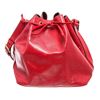 Image 1 : Louis Vuitton Red Epi Leather Noe PM Drawstring Shoulder Bag