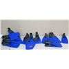 Image 1 : Qty 18 Sea Sports Fins: 1 XS, 4 Small, 5 Medium, 8 Large