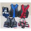 Image 1 : Qty 5 Life Vests: Body Glove, Stearns Hydroprene, Full Throttle, etc