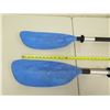 Image 2 : Qty 2 Blue 6'5" Kayak Paddles
