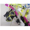 Image 2 : Qty Approx. 9 Masks & Sea Sports Snorkels