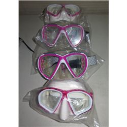 Qty 4 HammerHead CE Ultra Clear Masks New in Package