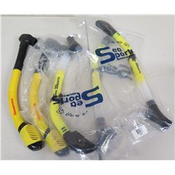Qty 5 Sea Sports Snorkels New in Package