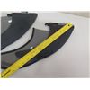 Image 2 : Qty 2 Surftech Skegs Surfboard Fins w/ Covers