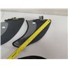 Image 2 : Qty 2 Surftech Skegs Surfboard Fins w/ Covers