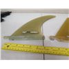 Image 2 : Qty 4 Misc Size Fins Skegs: Fins Unltd, Schaper, Surfin Hawaii, etc