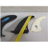 Image 8 : Qty 5 Fins Skegs: FCS, Boardworks, Surftech, etc (3 w/ Covers)
