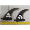 Image 1 : Qty 2 Futures Thruster Skegs Surfboard Fins