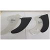 Image 1 : Qty 2 Surftech Skegs Surfboard Fins w/ Covers