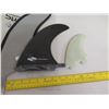 Image 2 : Boardworks Skeg Surfboard Fins w/ Cover & Small Fin