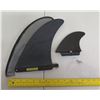 Image 1 : Surftech Skegs Surfboard Fins w/ Cover & Small Fin