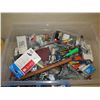 Image 3 : Qty 3 Bins Hardware: Tools, Fittings, Elbows, Bolts, Heat Shrink, etc