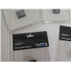 Image 2 : Qty 4 GoPro Rechargeable Batteries, Gooseneck & Handlebar Pole Mount