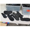 Image 2 : Qty 2 Bins Black Reef Walker Shoes