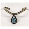 Image 1 : Vintage Navajo Sterling Turquoise Bracelet
