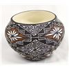 Image 4 : Native American Acoma Eye Dazzler Pottery Bowl