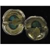 Image 3 : Sterling Stabilized Turquoise Post Earrings