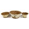 Image 4 : 3 Alaskan Graduated Birch Bark Baskets