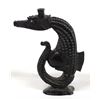 Image 1 : 2003 Zuni Carved Jet Seahorse by F. Martinez