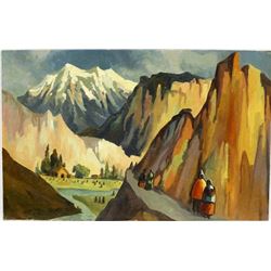 Original South American Landscape Painting