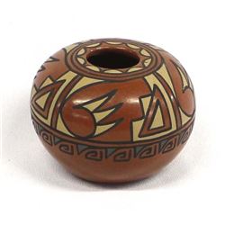 Santa Clara Pottery Seed Jar by Minnie Vigil