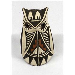 Jemez Pottery Owl by Juanita Fragua
