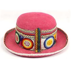 South American Peruvian Traditional Bowler Hat