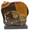 Image 1 : Large Indonesian Carved Wood Elephant Sculpture