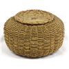 Image 1 : Native American Penobscot Lidded Basket
