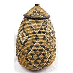 Large African Zulu Isichumo Basket