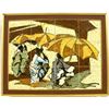 Image 1 : Heavy Arican Tourists on the Beach Framed Ceramic Tile Picture
