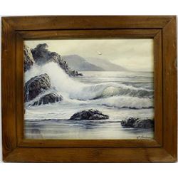 William Henry Blackman Framed Seascape Print