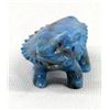 Image 1 : Zuni Turquoise Horned Toad Fetish,Jeff Tsalabutie