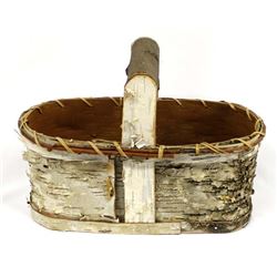 Alaskan Birch Bark Basket