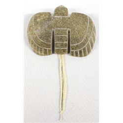 Cochiti Pueblo Stone Hawk Carving, S. Romero