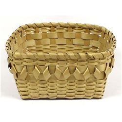 Native American Penobscot Curlique Basket