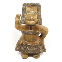 Pre Columbian Veracruz Pottery Replica Female