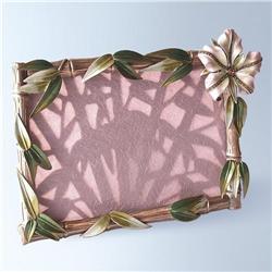 SWAROVSKI CRYSTAL FRAME 6 PHOTO 24K GOLD