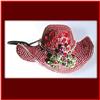 Image 1 : SWAROVSKI CRYSTALS RED HAT WHITE 24K GOLD JEWELRY