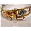 Image 2 : SOLID 14K GOLD BANGLE BRACELET ELEPHANT 11.5G