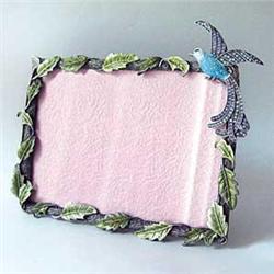 BIRD 3D PHOTO FRAME 24K GOLD & SWAROVSKI CRYSTALS