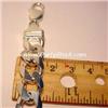 Image 2 : SOLID STERLING SILVER CURB BRACELET 9" 60G