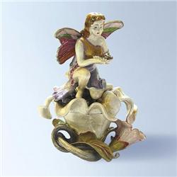 IRIS FAIRY BOX GOLD SWAROVSKI CRYSTAL JEWELRY NEW