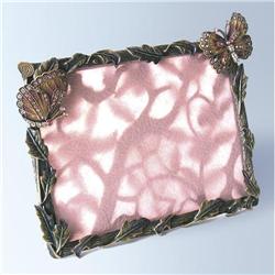 4X6 PHOTO FRAME 3D BACK SWAROVSKI CRYSTALS GOLD S