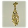 Image 2 : SOLID 14K YELLOW GOLD CHANDELIER EARRINGS DANGLE