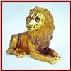 Image 1 : LION KING! 24K GOLD SWAROVSKI CRYSTAL JEWELRY BOX