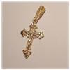 Image 1 : SOLID 14K GOLD! ORNATE CRUCIFIX PENDANT