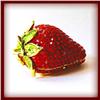 Image 1 : STRAWBERRY GOLD CRYSTAL JEWELRY TRINKET BERRY BOX