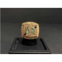 SASKATCHEWAN ROUGHRIDERS 1989 CFL GREY CUP CHAMPIONSHIP REPLICA RING "RIDGEWAY"